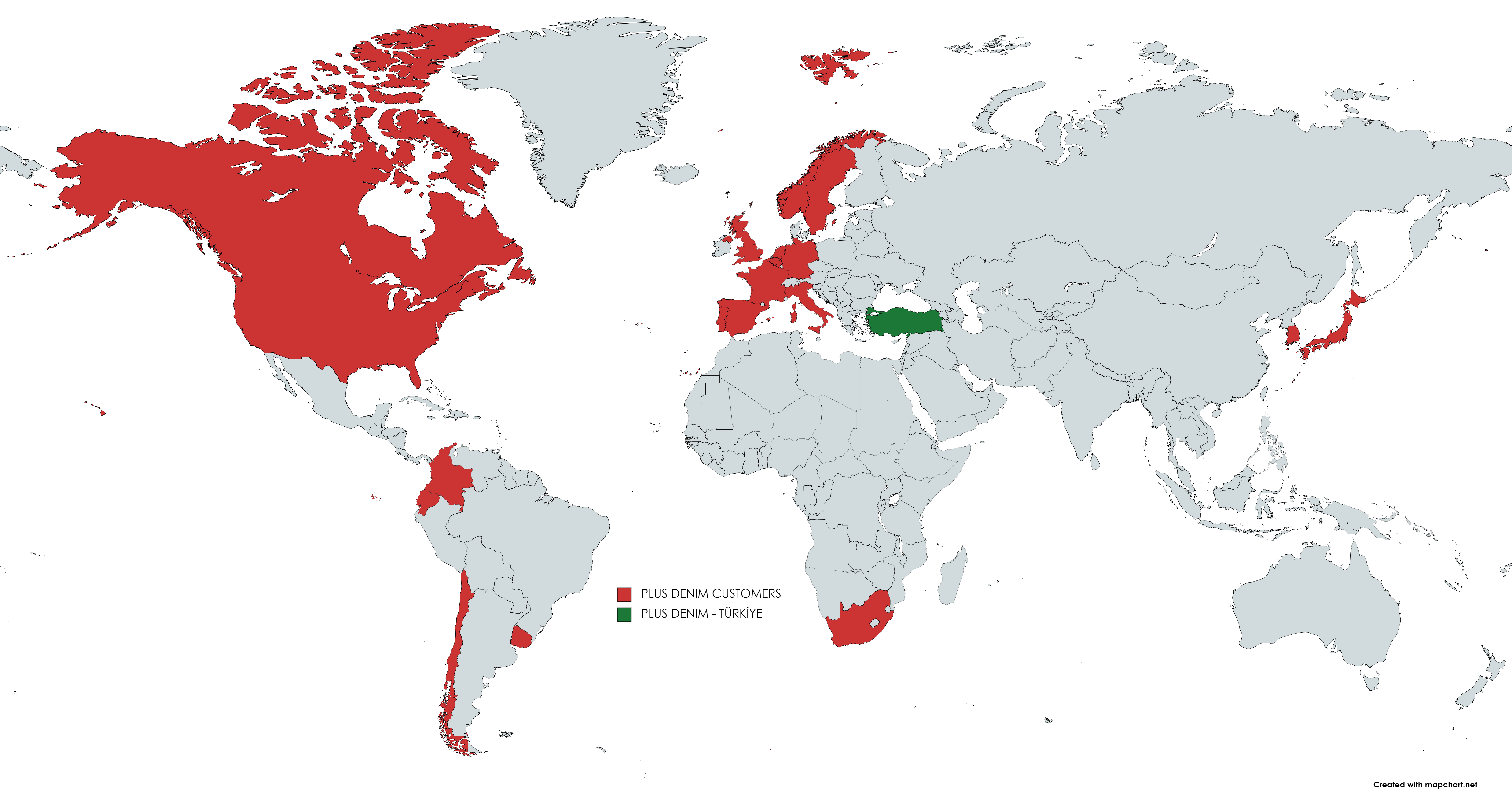 world map clients
